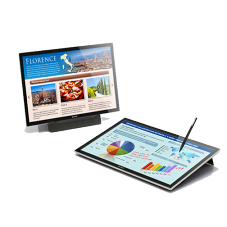 Sharp PN-L702B Touch Screen Panels